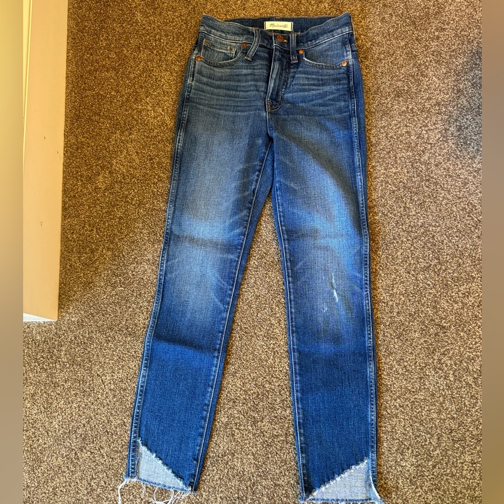 Madewell High rise Skinny Jeans